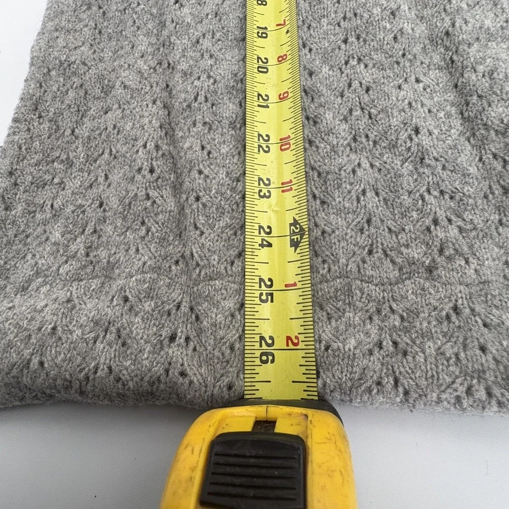 Celeste Scarf Womens One Size Gray‎ Wool Cashmere Cowl Neck Warmer Fall Winter